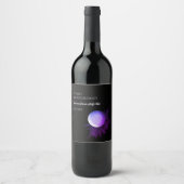 ゴルフバチュラーパーティゴルファーミニマルスタイリッシュ ワインラベル (正面)