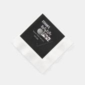 ゴルフバチュラーパーティ – ゴルファーよくはしゃぐパーティーおもしろい 縁ありカクテルナプキン (角)