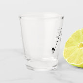 ゴルフバチュラーパーティ – ゴルフクラシックトリップスタイリッシュ ショットグラス (左)