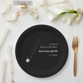 ゴルフバチュラーパーティ – ゴルフクラシックトリップスタイリッシュ ペーパープレート