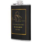 ゴルフバチュラーパーティ – ゴルフクラシック外出スタイリッシュ フラスク (左)