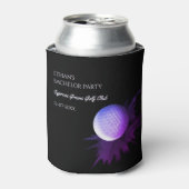 ゴルフバチュラーパーティ – ゴルフ旅行クラシックゴルファー 缶クーラー (缶正面)