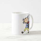 ゴルフバッグのマグを運ぶ容器 コーヒーマグカップ (正面右)