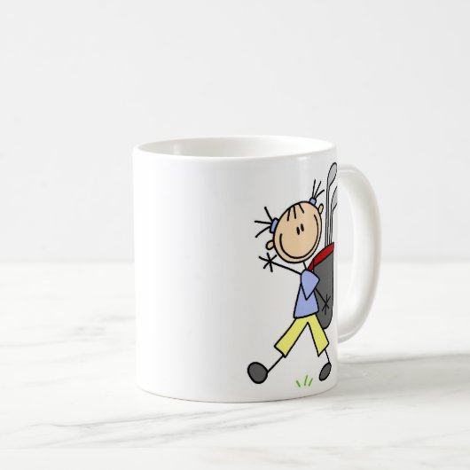 ゴルフバッグのマグを運ぶ容器 コーヒーマグカップ (正面右)