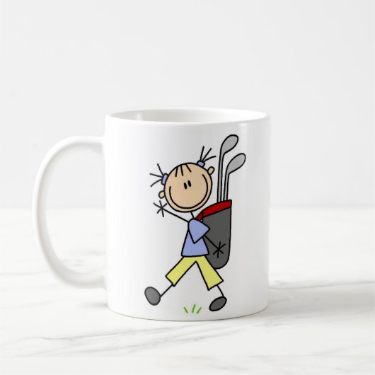 ゴルフバッグのマグを運ぶ容器 コーヒーマグカップ (左)