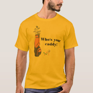 ゴルフバッグのTシャツ Tシャツ