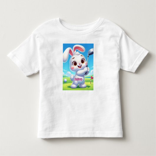 ゴルフバニー トドラーTシャツ (正面)