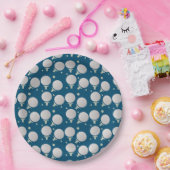 ゴルフバースデーパーティーのパターン ペーパープレート (パーティー)