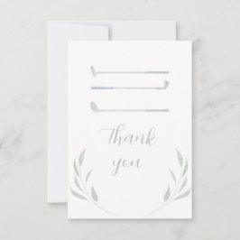 ゴルフバースデーパーティーサンキューカード サンキューカード