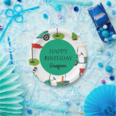 ゴルフバースデーパーティー紙プレート ペーパープレート (パーティー)