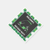 ゴルフバースデーパーティー紙 スタンダードカクテルナプキン (角)