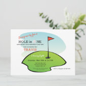 ゴルフバースデーパーティ招待状 招待状 (スタンド正面)