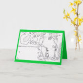 ゴルフバースデー・カード カード (黄色い花)