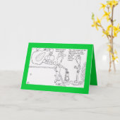 ゴルフバースデー・カード カード (黄色い花)