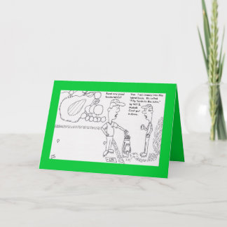 ゴルフバースデー・カード カード