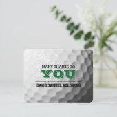 ゴルフバー（ユダヤ教の）バル・ミツバーサンキューカード サンキューカード (スタンド正面)