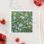 ゴルフパタガーリーーンナプキン スタンダードカクテルナプキン (インサイチュ)