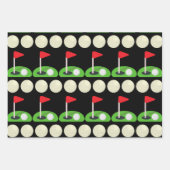 ゴルフパタン包み紙 ラッピングペーパーシート (正面)