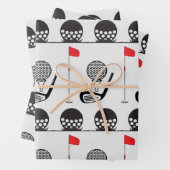 ゴルフパタン包み紙 ラッピングペーパーシート (インサイチュ)