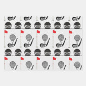 ゴルフパタン包み紙 ラッピングペーパーシート (正面)