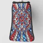 ゴルフパターカバーオランダ色デザイン ゴルフヘッドカバー (回転90)