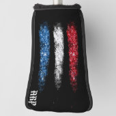 *~*ゴルフパターカバー愛国モダンUSA旗 ゴルフヘッドカバー (回転90)