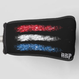 *~*ゴルフパターカバー愛国モダンUSA旗 ゴルフヘッドカバー