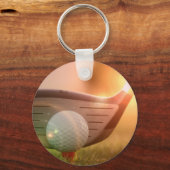 ゴルフパターキーチェーン キーホルダー (正面)