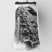 ゴルフパターヘッドカバー ゴルフヘッドカバー (回転90)