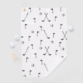 ゴルフパターミニマルンボール旗クラブゴルファーのギフト ゴルフタオル (インサイチュ)