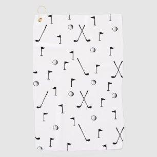 ゴルフパターミニマルンボール旗クラブゴルファーのギフト ゴルフタオル