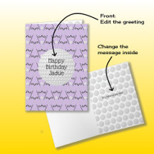 ゴルフパターン名前をカスタムする誕生日