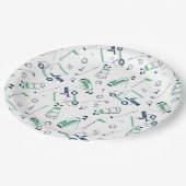 ゴルフパターン紙プレート ペーパープレート (アングル)