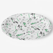 ゴルフパターン紙プレート ペーパープレート (アングル)