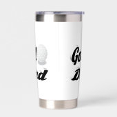 ゴルフパパ 保温保冷タンブラー (左面)