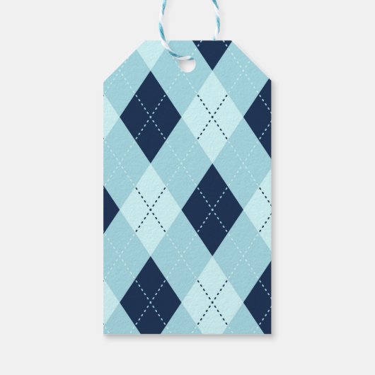 ゴルフパルティーアダルト誕生日 ギフトタグ (裏面)