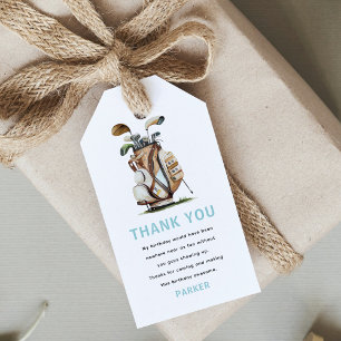 ゴルフパルティーアダルト誕生日 ギフトタグ