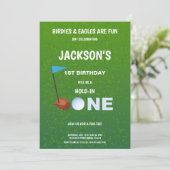 ゴルフパルティー招待状 招待状 (スタンド正面)