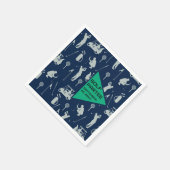 ゴルフパルティー紙ナプキンス スタンダードカクテルナプキン (角)