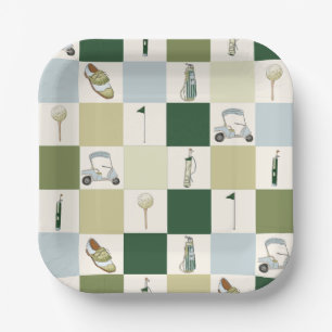 ゴルフパルティー ペーパープレート