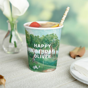 ゴルフパルティー  誕生日紙カップ 紙コップ