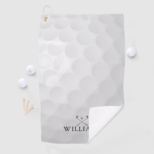 ゴルフパーソナライズされたクラブとボールの名前 ゴルフタオル (インサイチュ)