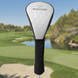 ゴルフパーソナライズされたクラブとボールの名前 ゴルフヘッドカバー