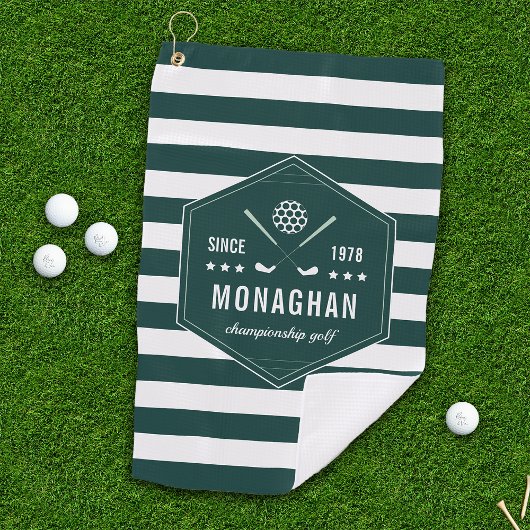 ゴルフパーソナライズされたクラブロゴ ゴルフタオル