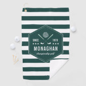 ゴルフパーソナライズされたクラブロゴ ゴルフタオル (インサイチュ)