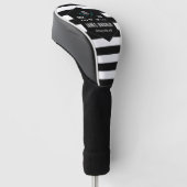 ゴルフパーソナライズされたクラブロゴ ゴルフヘッドカバー (アングル)