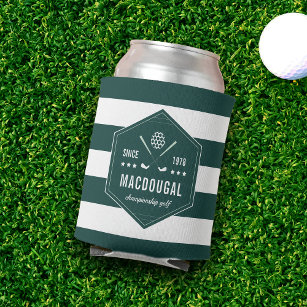 ゴルフパーソナライズされたクラブロゴ 缶クーラー