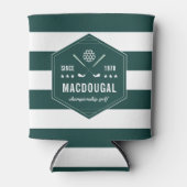 ゴルフパーソナライズされたクラブロゴ 缶クーラー (正面)