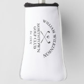 ゴルフパーソナライズされたクラブ及び会員名 ゴルフヘッドカバー (回転90)