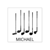 ゴルフパーソナライズされたクラブ ラバースタンプ (インプリント)